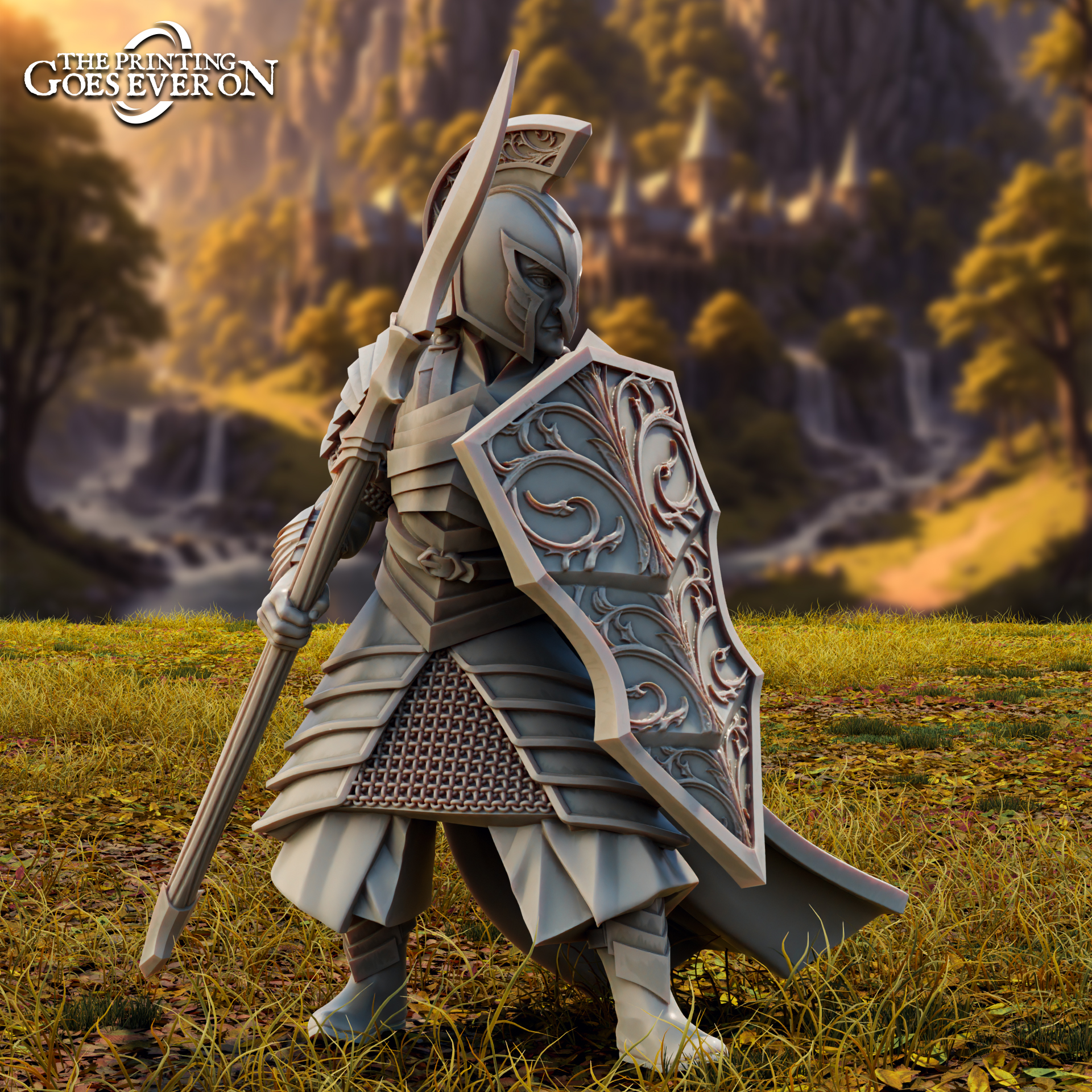 High Elf Spearman C - Presupported